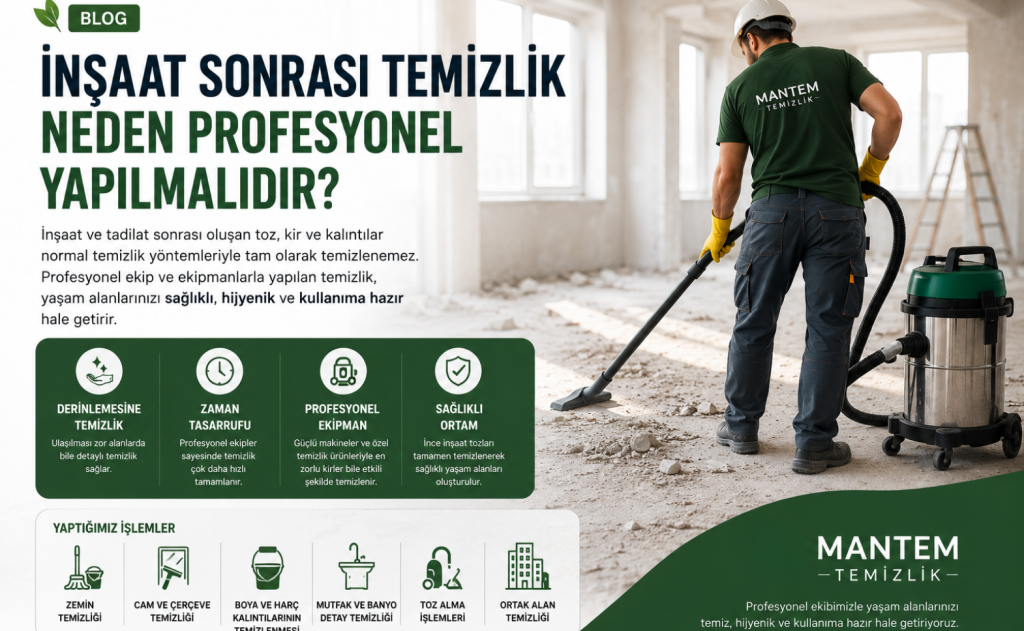 MANİSA TEMİZLİK